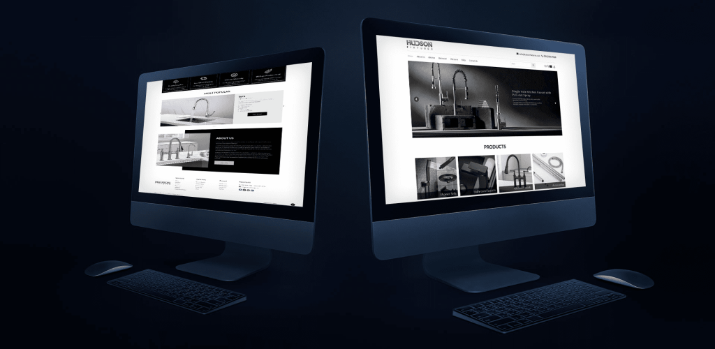 E-commerce Web Development case study - Hudson Fixtures