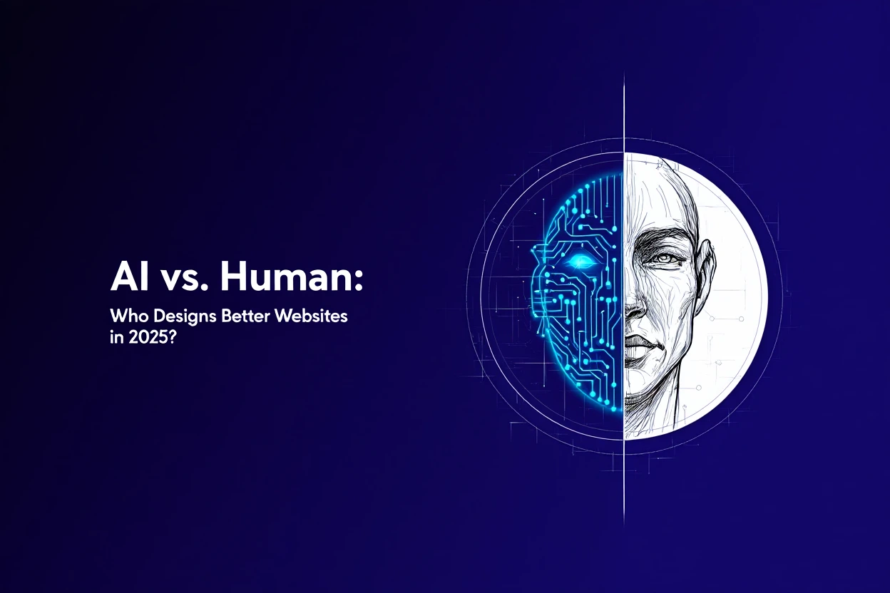AI vs. Human Who Designs Better Websites in 2025
