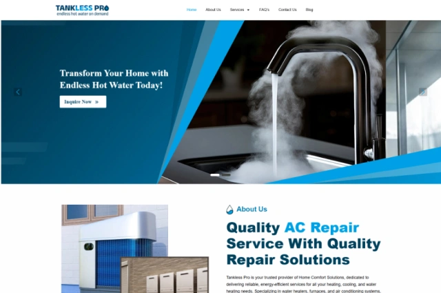 Tankless Pros (HVAC & Water-Heater Services)